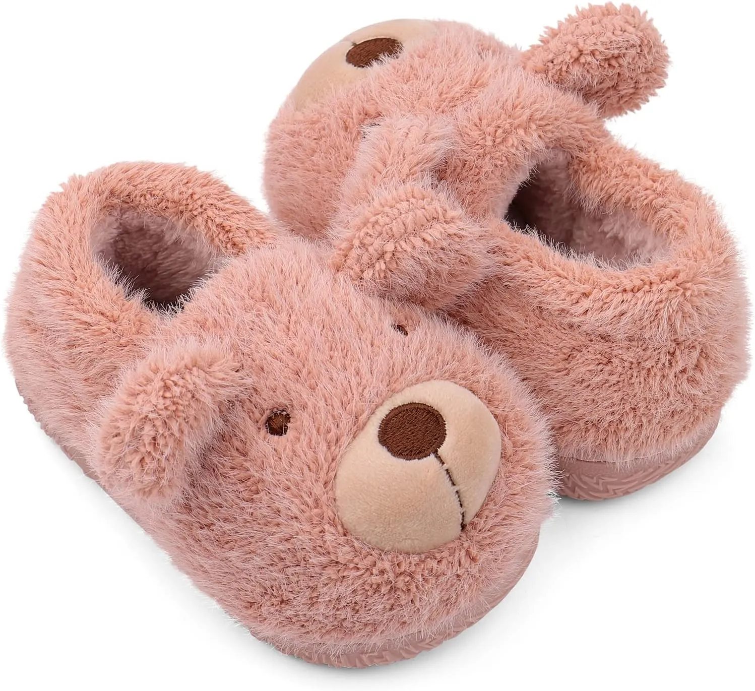 MK MATT KEELY Toddler Girls Bunny Slippers Winter Warm Shoes Rabbit House Soft Slippers