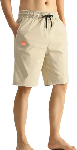 MO GOOD Mens Casual Shorts-Summer Beach Leisure Shorts, Stretch Golf Pants, Elastic Waist Drawstring Shorts with Pockets