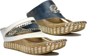 Modzori Valencia Mid Wedge Reversible Sandal
