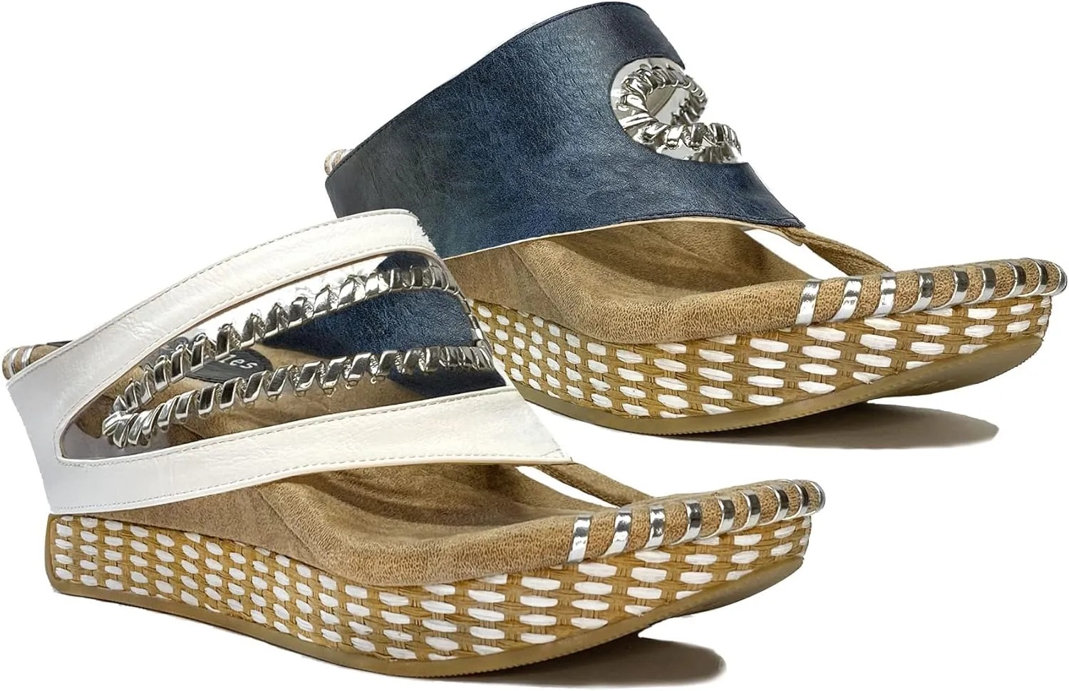 Modzori Valencia Mid Wedge Reversible Sandal