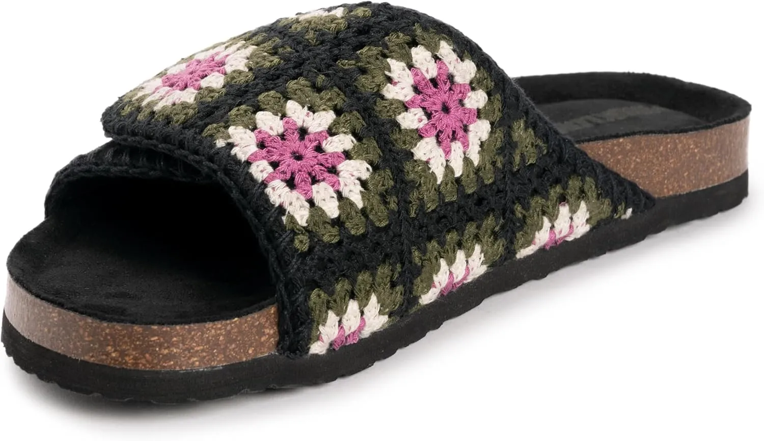 MUK LUKS Women's Gigi Crochet Sandal