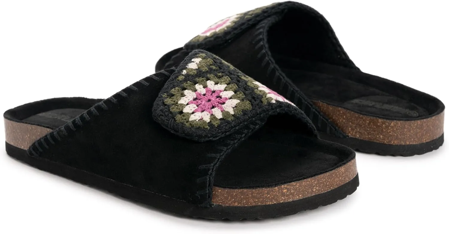 MUK LUKS Women's Gigi Crochet Sandal