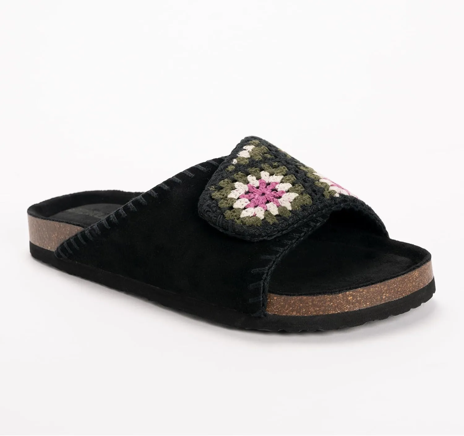 MUK LUKS Women's Gigi Crochet Sandal