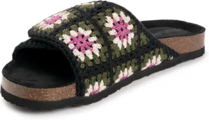 MUK LUKS Women's Gigi Crochet Sandal