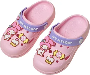 My Melody Cake Sweet Clogs Slip on Water Shoes Casual Summer for Girls Kids Children