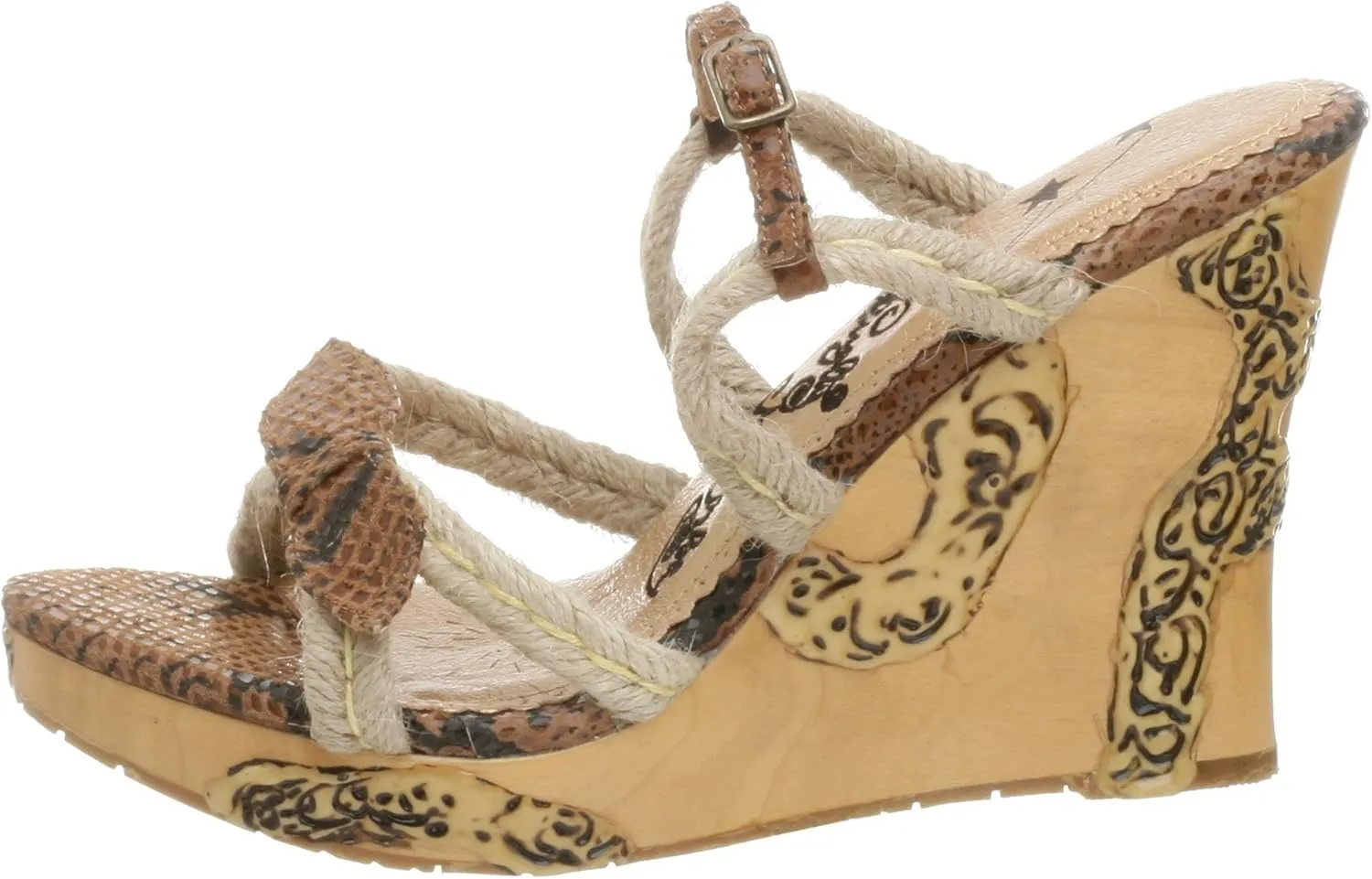 Naughty Monkey Women's Savage Platform Slide