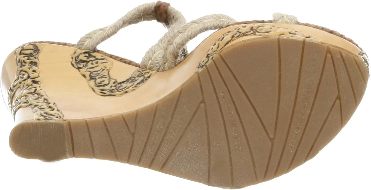 Naughty Monkey Women's Savage Platform Slide