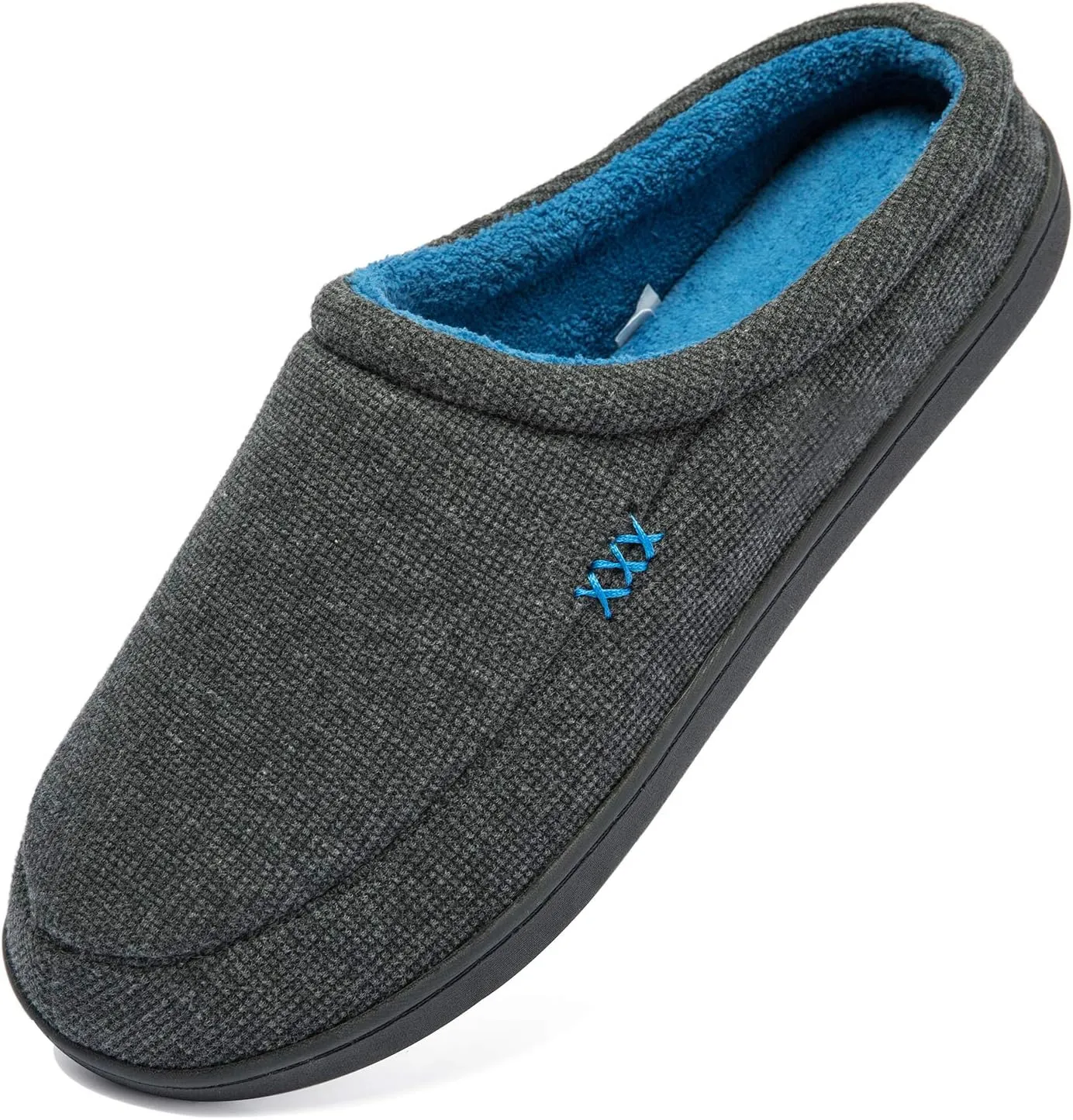 NewDenBer Women's Cozy Memory Foam Slippers Soft Fleece Lined Slip on Indoor Outdoor House Shoes