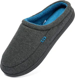NewDenBer Women's Cozy Memory Foam Slippers Soft Fleece Lined Slip on Indoor Outdoor House Shoes