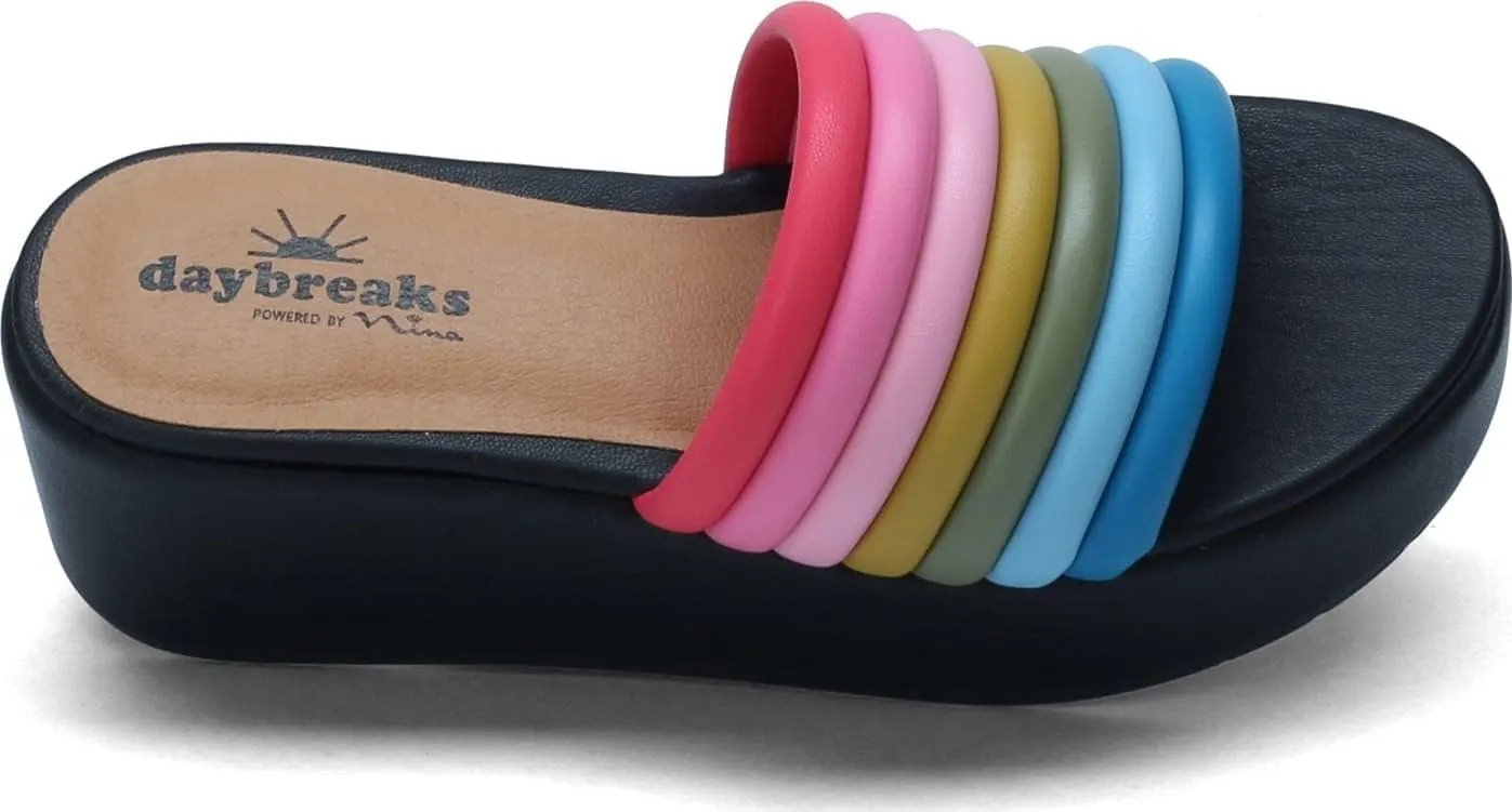NINA Daybreaks Verve Women's Flatform Slippers Shoes - Versatile, Stylish and Comfortable Platform Sandals - Light & Cushioned Womens Shoes