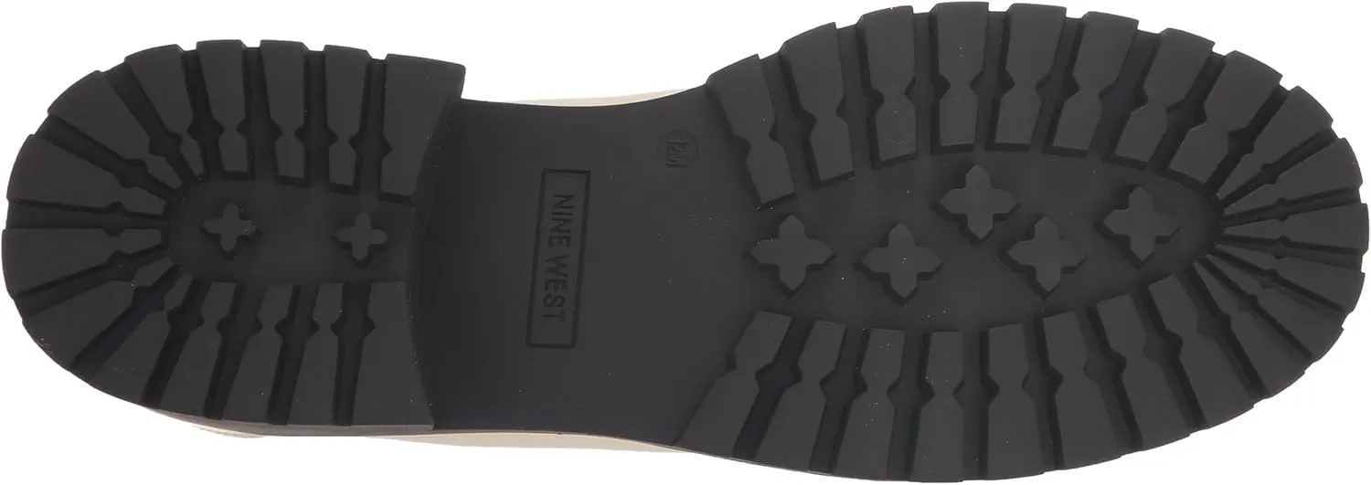 Nine West Women's Allmy Round Toe Lug Sole Casual Loafers