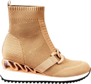 Ninety Union Brooklyn Metal Trim Wedge High Top Sneakers