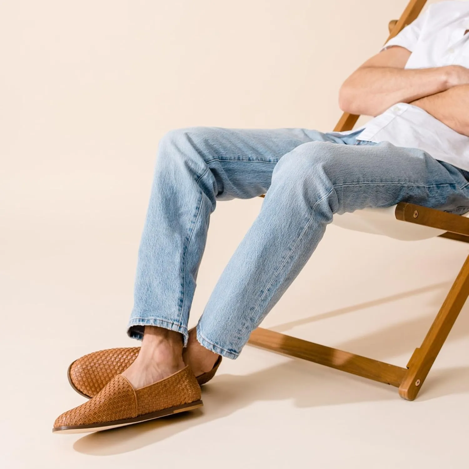 Nisolo Men's Alejandro Woven Slip On