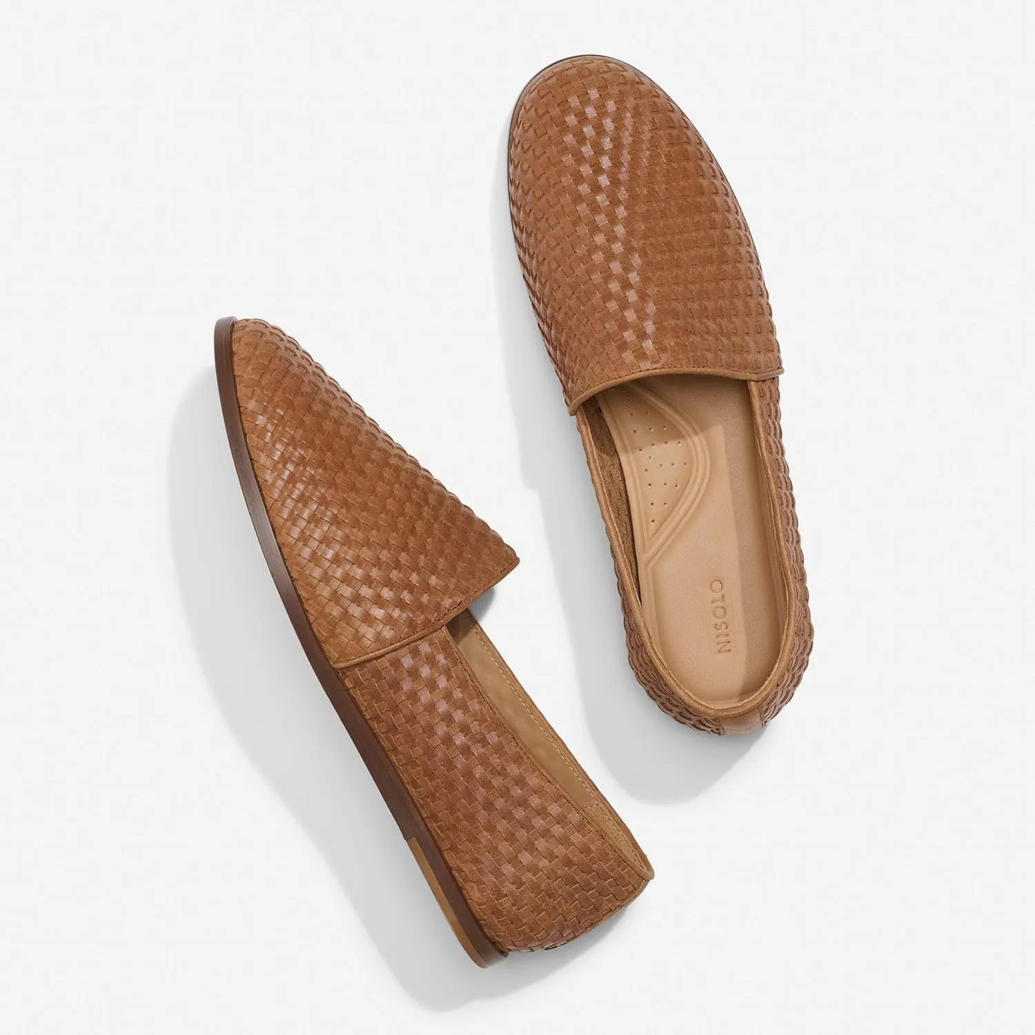 Nisolo Men's Alejandro Woven Slip On