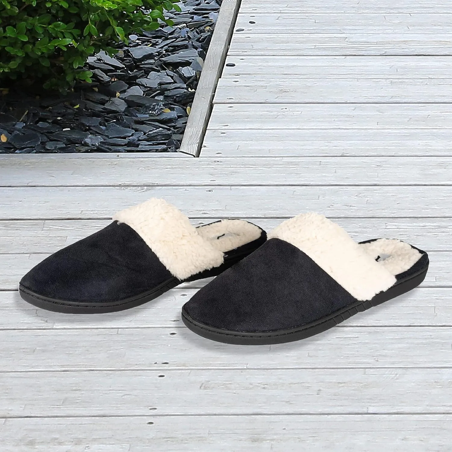 NORTY Slip-On Clog Slippers - Men's Slippers - House Slippers for Men - Slippers with Memory Foam - Men's House Slippers - Men's House Shoes