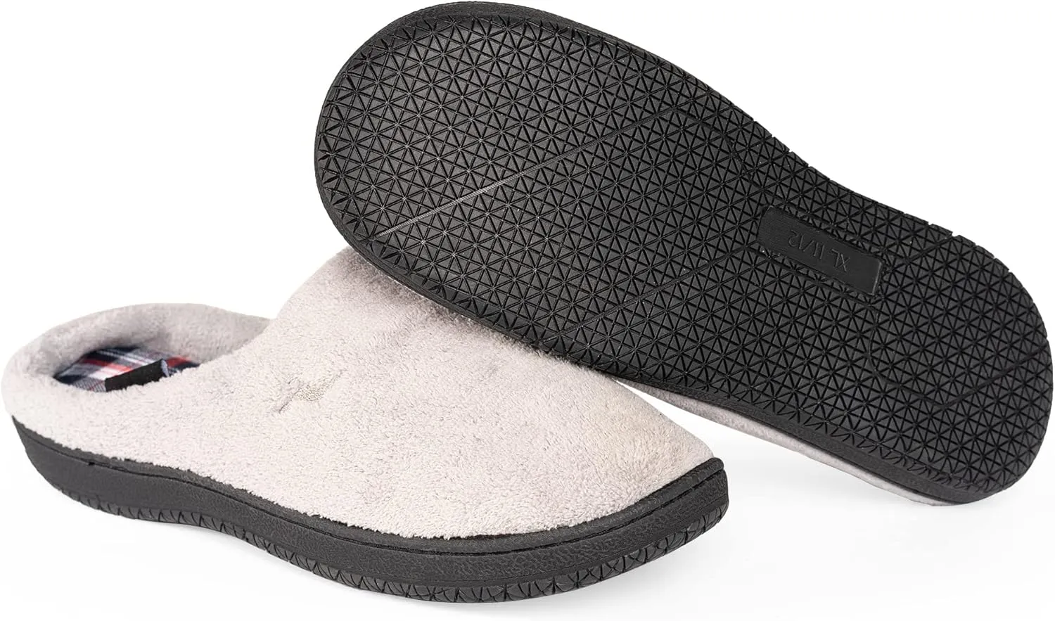 NORTY Slip-On Clog Slippers - Men's Slippers - House Slippers for Men - Slippers with Memory Foam - Men's House Slippers - Men's House Shoes