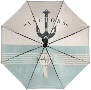 Nugier Auto Open/Close Folding Umbrella, Automatic UV Sun Parasol UV Protection, Strong Travel Rain Umbrella