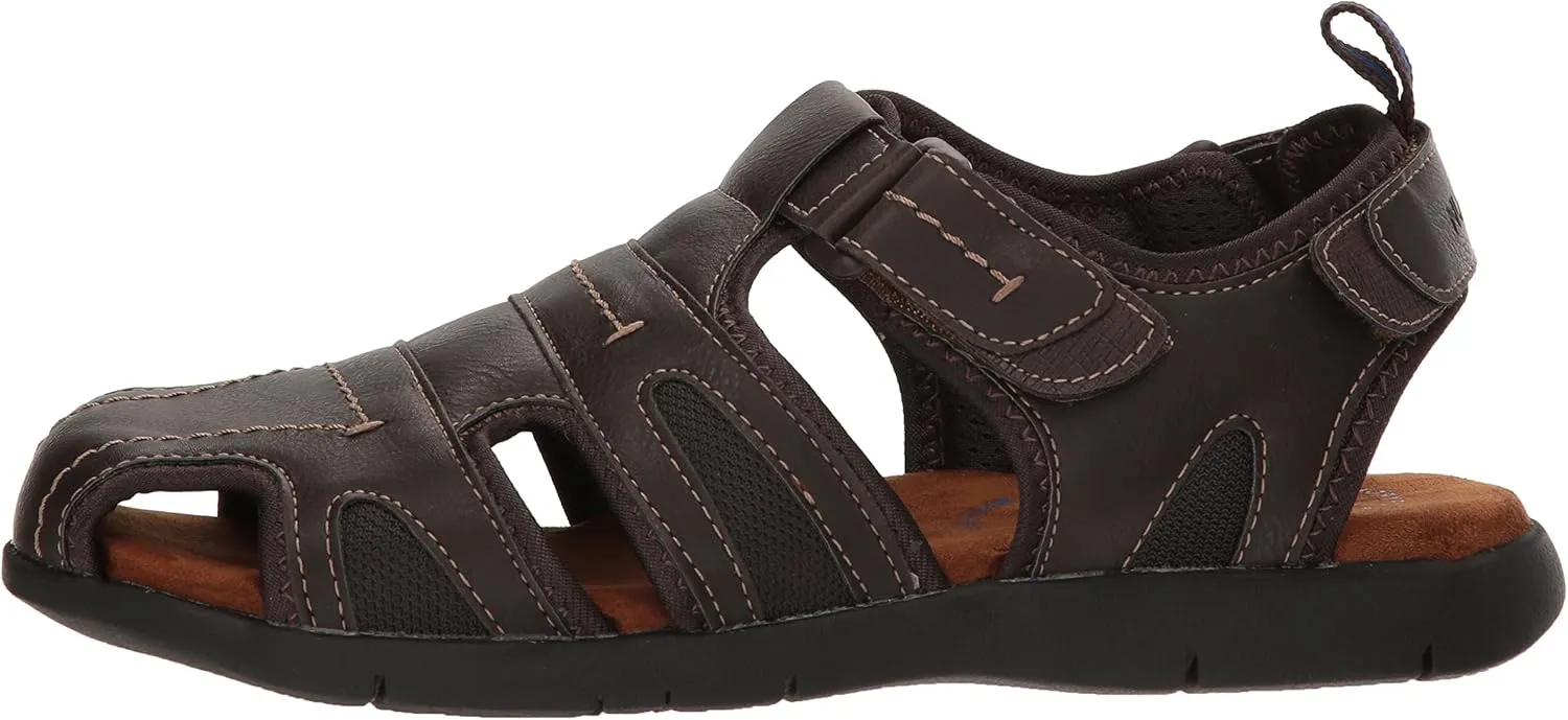 Nunn Bush Men's Rio Grande Closed Toe Fisherman Sandal
