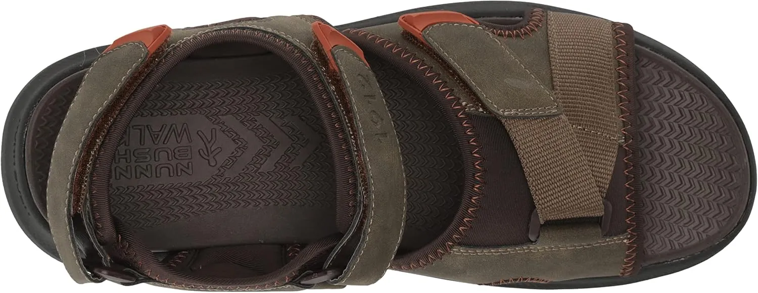 Nunn Bush Men's, Rio Vista River Three Strap Sandal