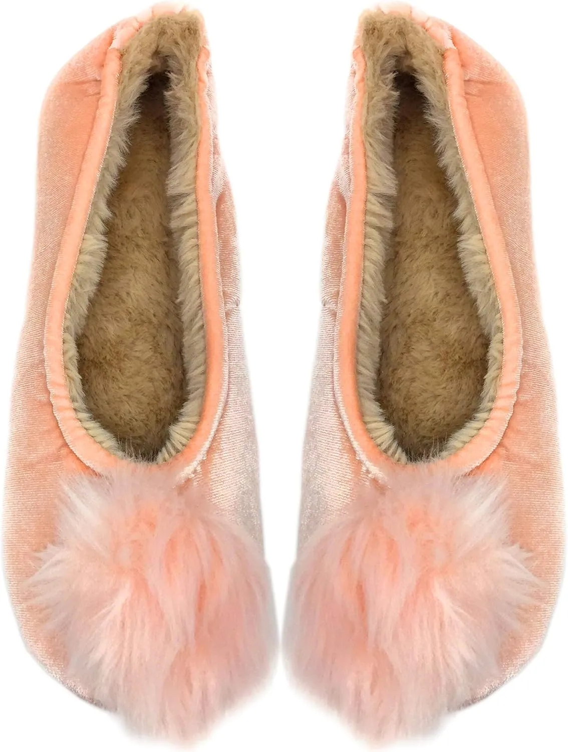 ooohyeah Women’s Cute Novelty Slip On Slippers, Fuzzy Plush House Indoor Anti-Skid Slippers for Women