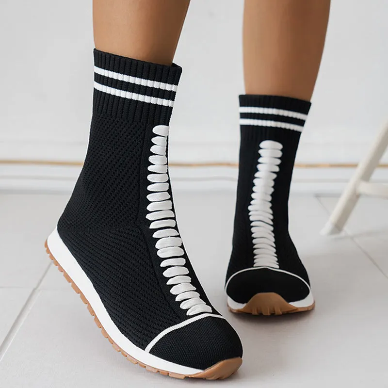 Order now Round Patchwork Casual Shoes(3 Bargain Colors)