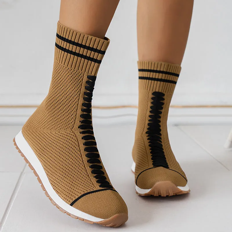 Order now Round Patchwork Casual Shoes(3 Bargain Colors)