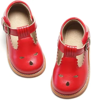 Otter MOMO Toddler/Little Girls Mary Jane Slip-on School Uniform Party Dress Shoes