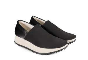 Otylia Slip-on Satin Sneaker Black