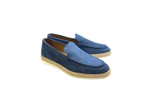 P01205 - Nuovo Sport Loafer- Blue Nubak