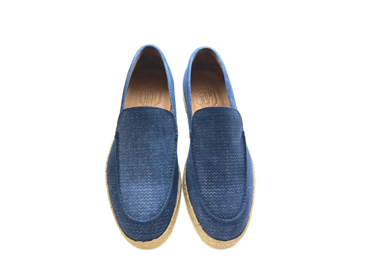 P01205 - Nuovo Sport Loafer- Blue Nubak
