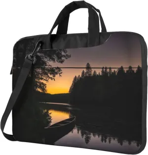 Paris Eiffel Tower Stylish And Lightweight Laptop Messenger Bag,Handbag,Briefcase,Perfect For Business Travel