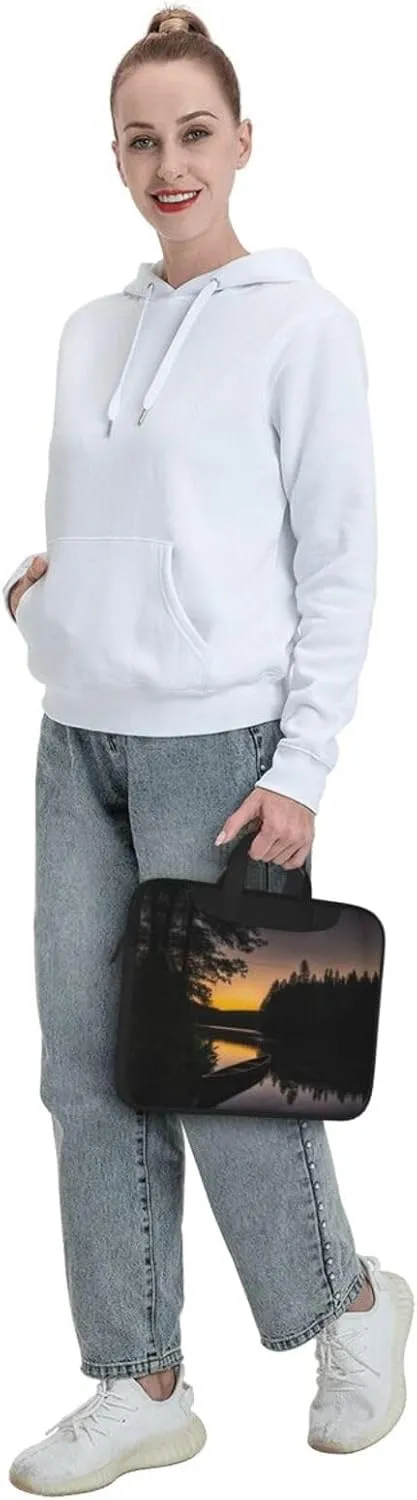 Paris Eiffel Tower Stylish And Lightweight Laptop Messenger Bag,Handbag,Briefcase,Perfect For Business Travel