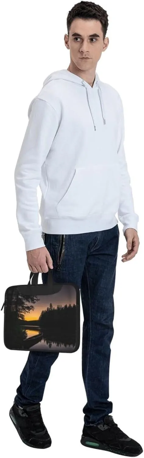 Paris Eiffel Tower Stylish And Lightweight Laptop Messenger Bag,Handbag,Briefcase,Perfect For Business Travel