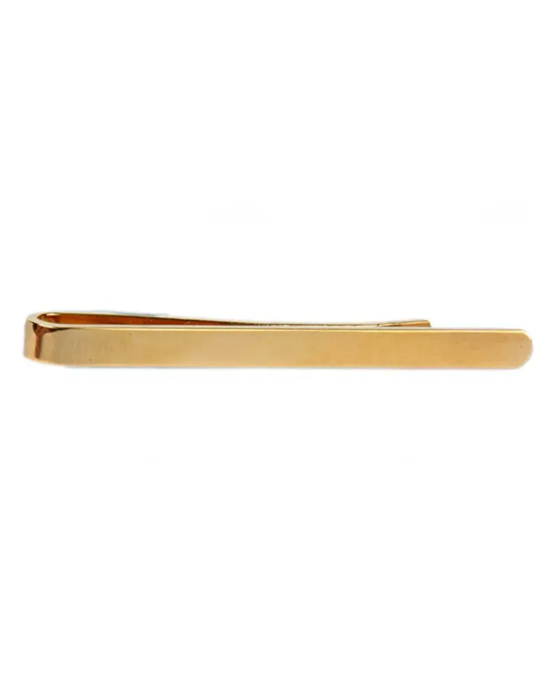 Polished Tie Slide - Gold