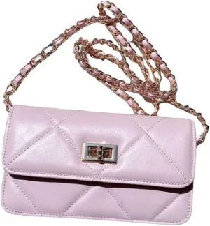 POPSEWING Sheep Leather Summer Quilted Bag, Small Purse Classic & Stylish Bag for Woman, Small Satchel Bag