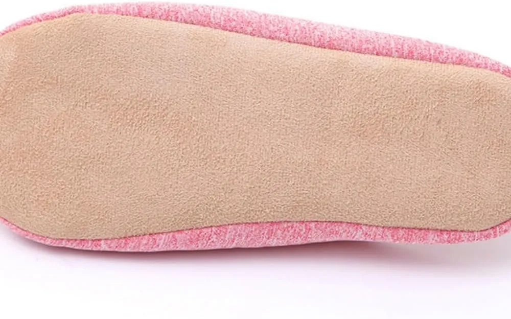 Premium Comfort All Seasons Cotton Blend Silent Cushion Sole Women's House Slippers Indoor Soft Home Slip On Shoes