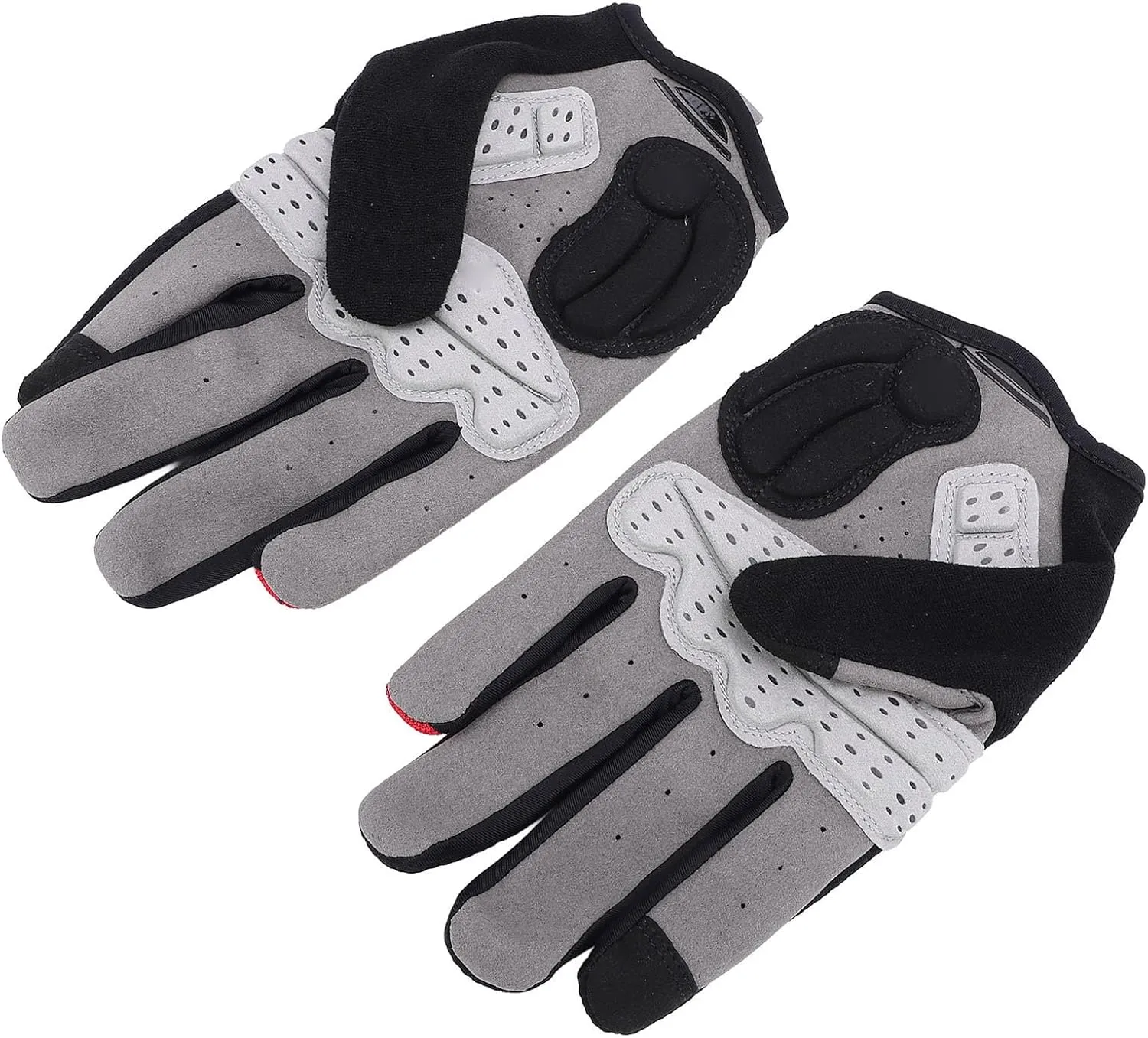 Premium Cycling Gloves, Full Finger Design, Anti Slip and Shock Absorbing, Lightweight with Touchscreen Compatible Fingertips, Ideal for Men and Women Riders