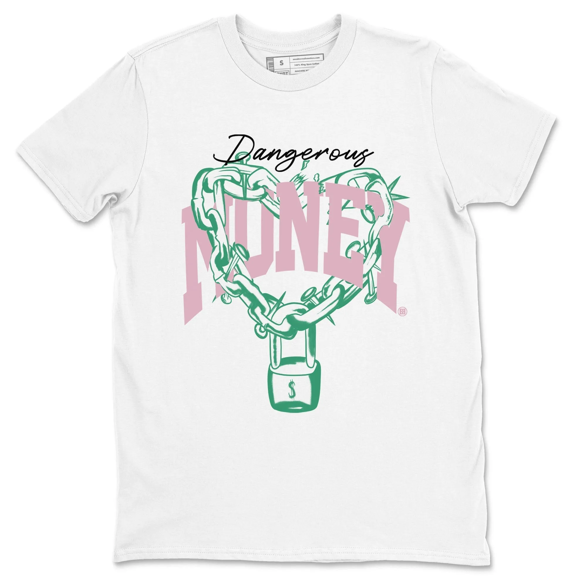 Premium - SNRT Malachite Pink Sneaker Soft Tees Dunk Medium Dangerous Money End-of-season sale