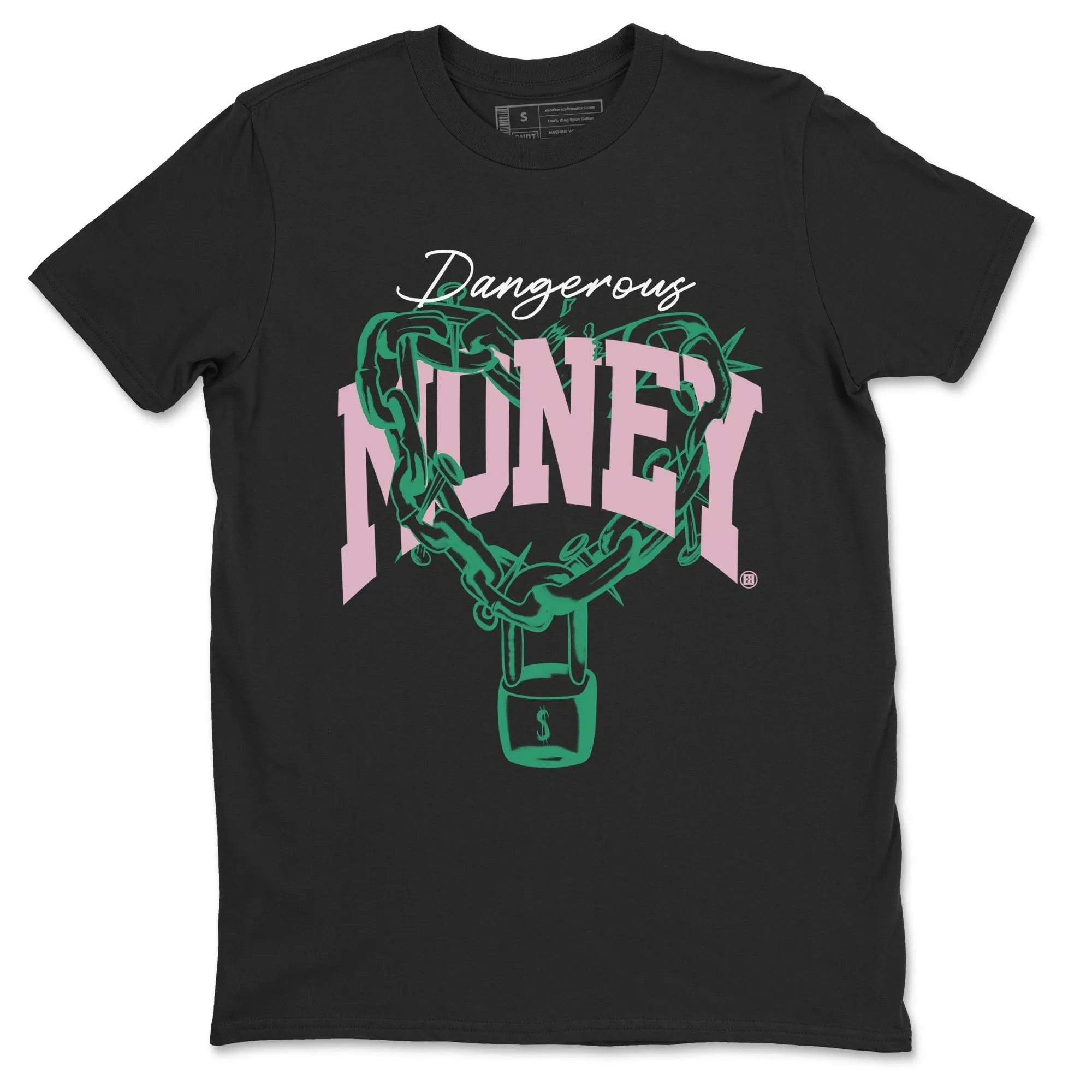 Premium - SNRT Malachite Pink Sneaker Soft Tees Dunk Medium Dangerous Money End-of-season sale
