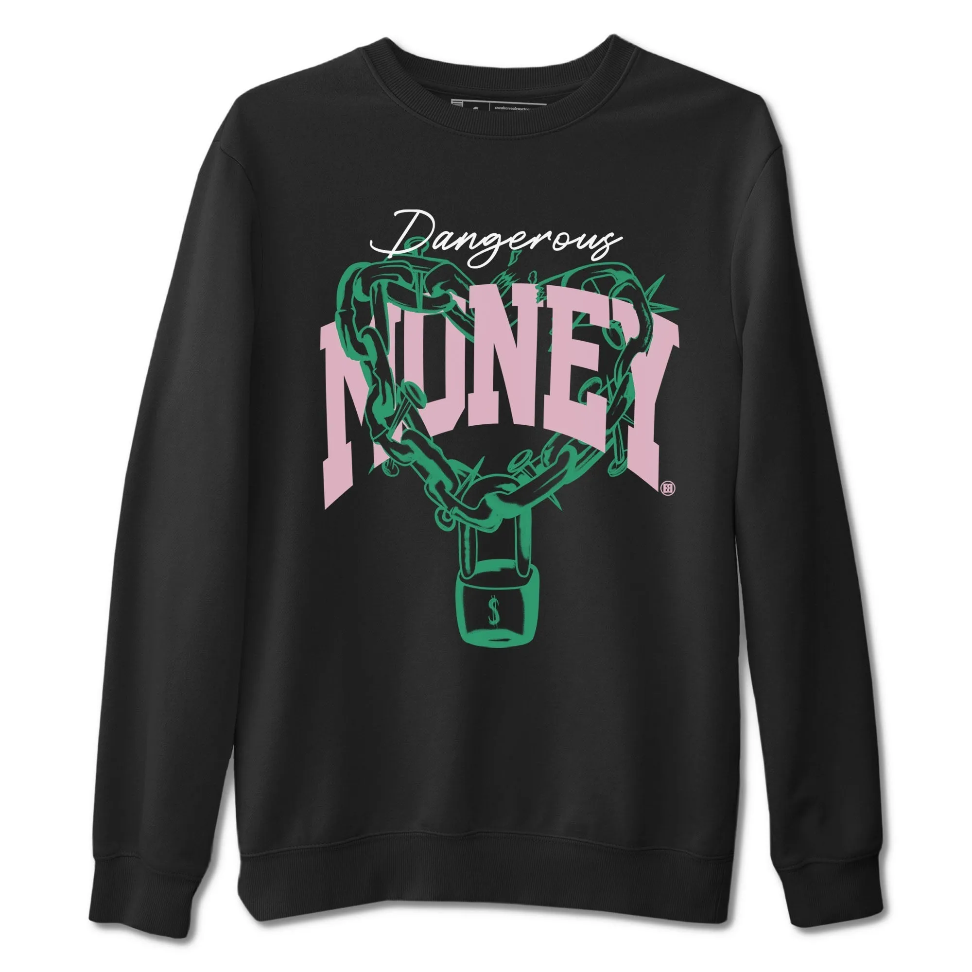 Premium - SNRT Malachite Pink Sneaker Soft Tees Dunk Medium Dangerous Money End-of-season sale