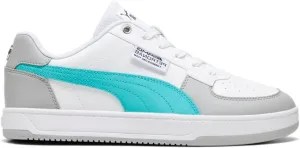PUMA Men's MAPF1 Caven 2.0 White-Sheen Green-Team SIL (308157 02) - 10.5