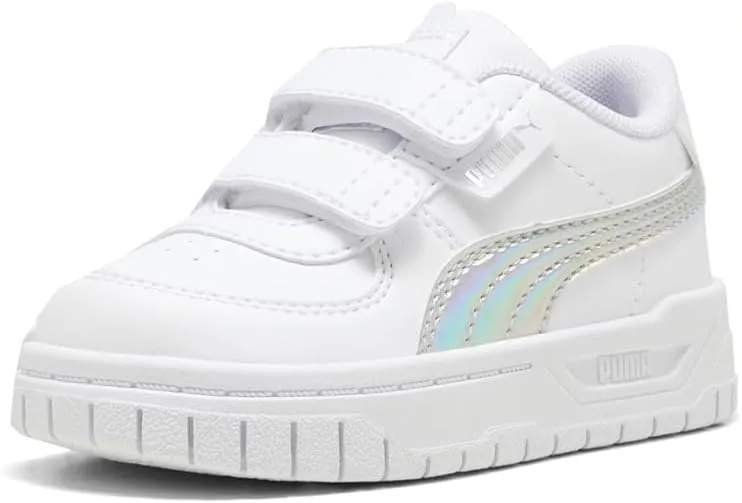 PUMA Toddler Girls Cali Dream Iridescent Metallic Slip On Sneakers Shoes Casual - White