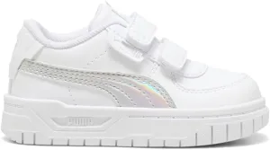 PUMA Toddler Girls Cali Dream Iridescent Metallic Slip On Sneakers Shoes Casual - White