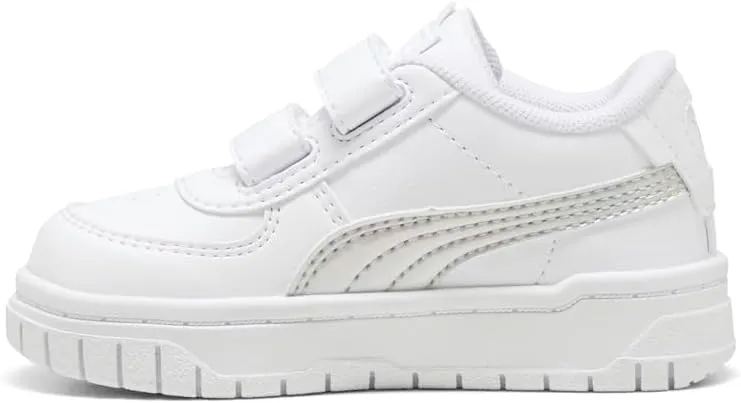 PUMA Toddler Girls Cali Dream Iridescent Metallic Slip On Sneakers Shoes Casual - White