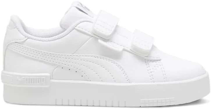 PUMA Toddler Girls Jada V Slip On Sneakers Shoes Casual - White - Size 2 M