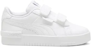 PUMA Toddler Girls Jada V Slip On Sneakers Shoes Casual - White - Size 2 M