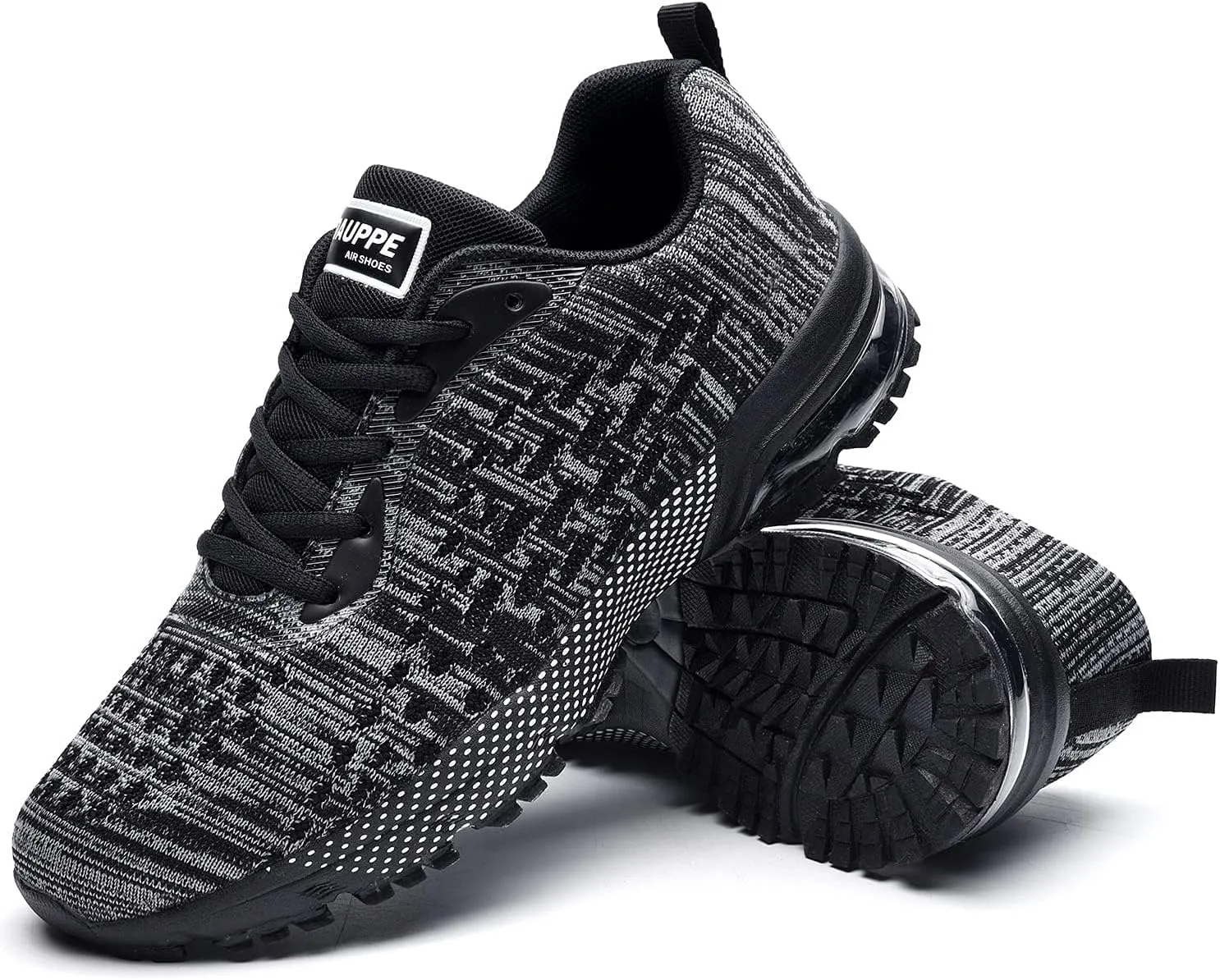 QAUPPE Mens Running Shoes Athletic Trail Tennis Sneaker (US7-12.5 D(M)