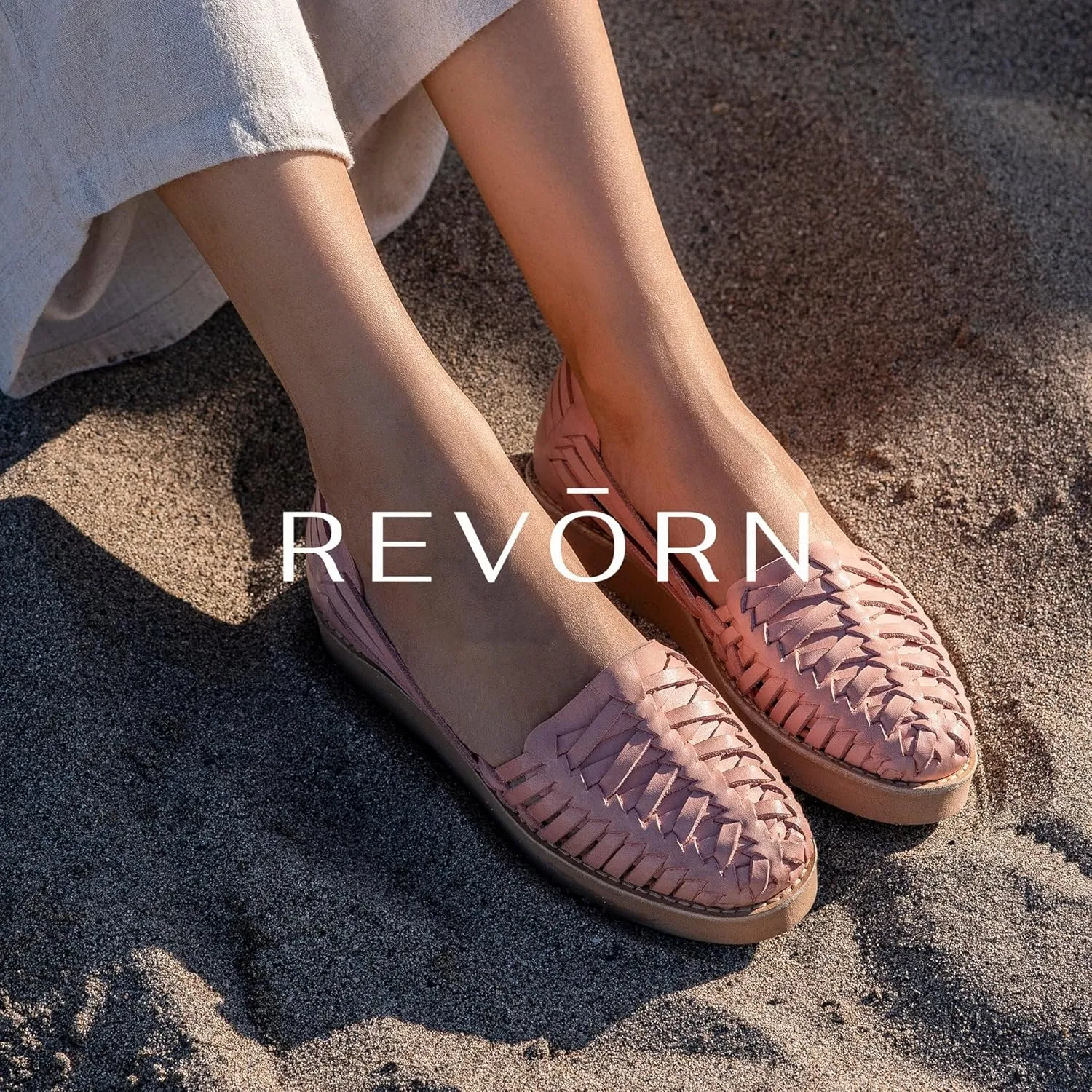 REVORN - ALLURE Designer Huarache | Handcrafted Women Sandal | 100% Genuine Leather | Ultra Comfortable Insole | Flexible Sole | Sophisticated Design