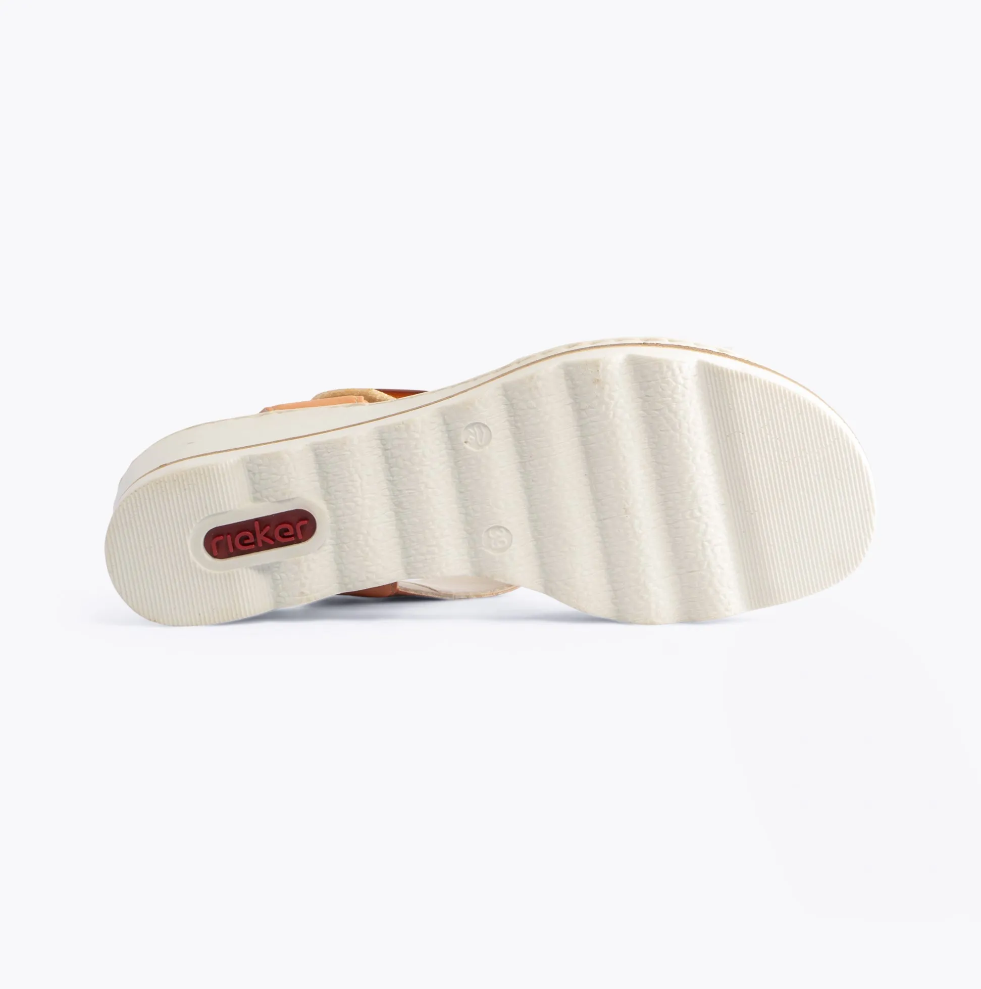 Rieker 67476-38 Womens Sandals White