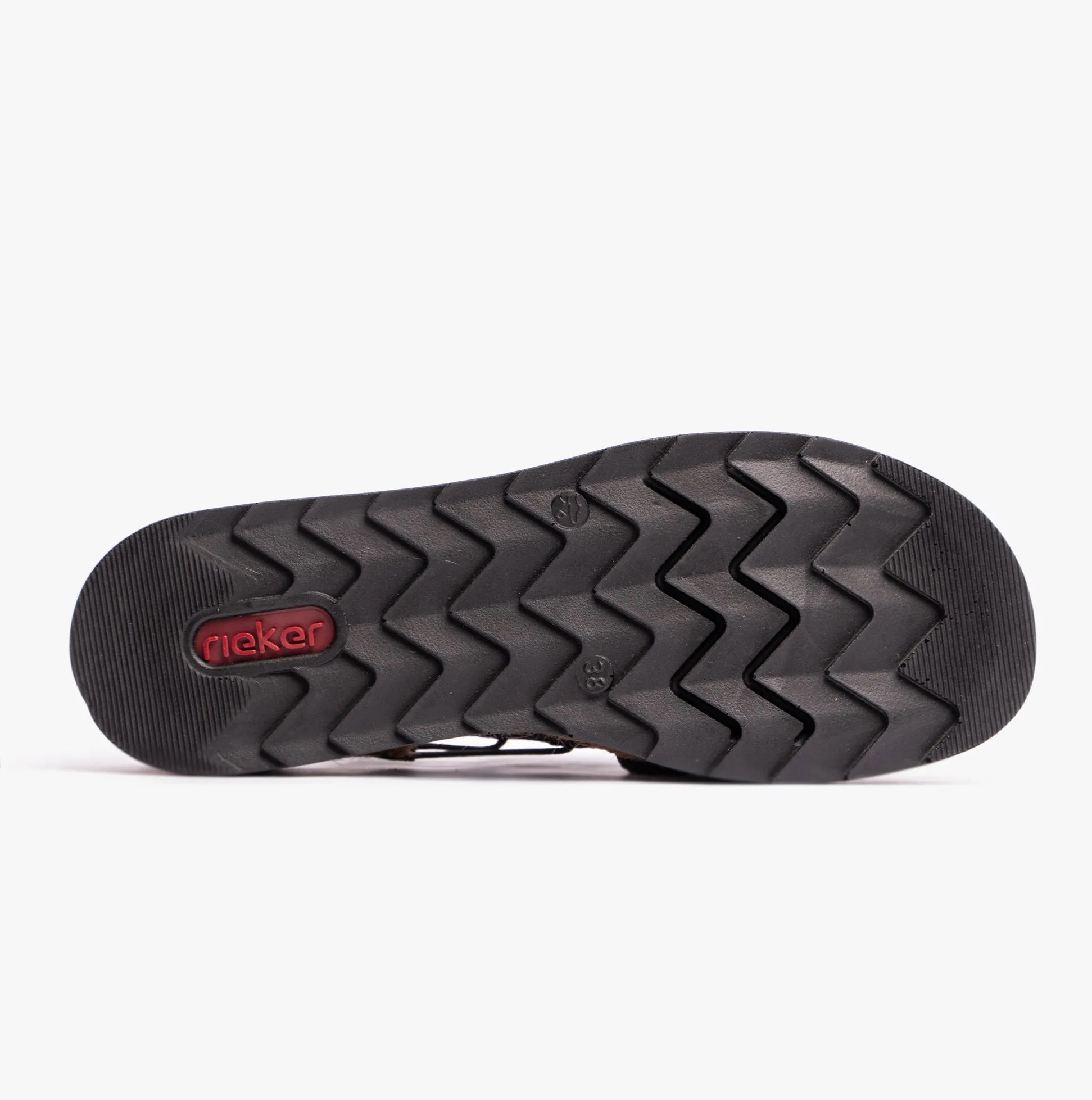 Rieker V7972-00 Womens Sandals Black